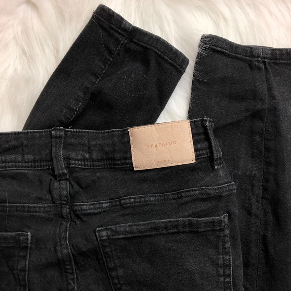 Zara Trafaluc Medium Rise Denim makers - Picture 2 of 6